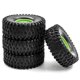 thumbnail image 2 of Neumáticos de goma RC Crawler, neumáticos de coche RC con llantas de repuesto para 1/10 Axial SCX10 90046 90047 CC10 RC Car Eccomum  Neumático, 2 of 6