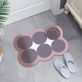 thumbnail image 4 of Xihbxyly Alfombrilla de Baño de Diatomeas, Diseño Absorbente de Secado Rápido, Base de Goma Antideslizante, Fácil de Limpiar, Versátil para Baño, Cocina, Lavandería, Autocaravana, Ideal para Personas, 4 of 5
