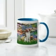 thumbnail image 4 of CafePress - Lilies 2/Brittany Spaniel Large Mugs - 11 oz Ceramic Mug - Novelty Coffee Tea Cup, 4 of 4