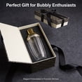 thumbnail image 5 of HAHUT Glass Cocktail Shaker with Stainless Steel Lid, 24 oz Glass Shaker Bottle for Stirring Cocktails, Margarita, Whiskey, Alcohol Drinks (Gold), 5 of 7