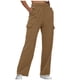 thumbnail image 1 of Pantalones rectos lisos con cintura elástica para mujer - Diseño con tirantes, poliéster, ropa informal - Tallas S-XXL, 1 of 6