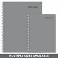 thumbnail image 5 of 2025-2026 Office Depot® Brand Weekly/Monthly Academic Planner, 5" x 8", 30% Recycled, Gray, July 2025 To June 2026, 5 of 5