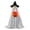 D001- Style A, variant on Halloween Front Door Decor, Duck Decor, Halloween Witch Hat, Halloween Candy Bucket, 28X16 Inch Silver Sequin Ghost Duck Decorative Kit for Porch Lawn Halloween Party Arrangement