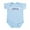 Sky Blue, variant on CafePress - Physician Assistant Mom Infant Bodysuit - Baby Light Bodysuit, Size Newborn - 24 Months