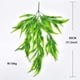 thumbnail image 2 of Planta de simulación para colgar en la pared, helecho de cola de Fénix, decoración de plantas imitadas (verde), 3 uds., 2 of 5