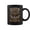 Black, variant on Hawk Brave Heart Coffee Mugs