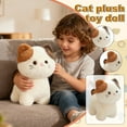 thumbnail image 2 of Plush Cat Stuffed Animal Soft Toy for Boys Girlss and Adults Cute Furry Kitten Doll Realistic Animal Figure Collectible Gift Home Decor, 2 of 5