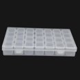 thumbnail image 4 of 28 Grids Clear Plastic Organizer Container Storage, Diamond Painting Boxes for DIY Art Craft Nail Diamonds Bead Storage(Transparent), 4 of 7