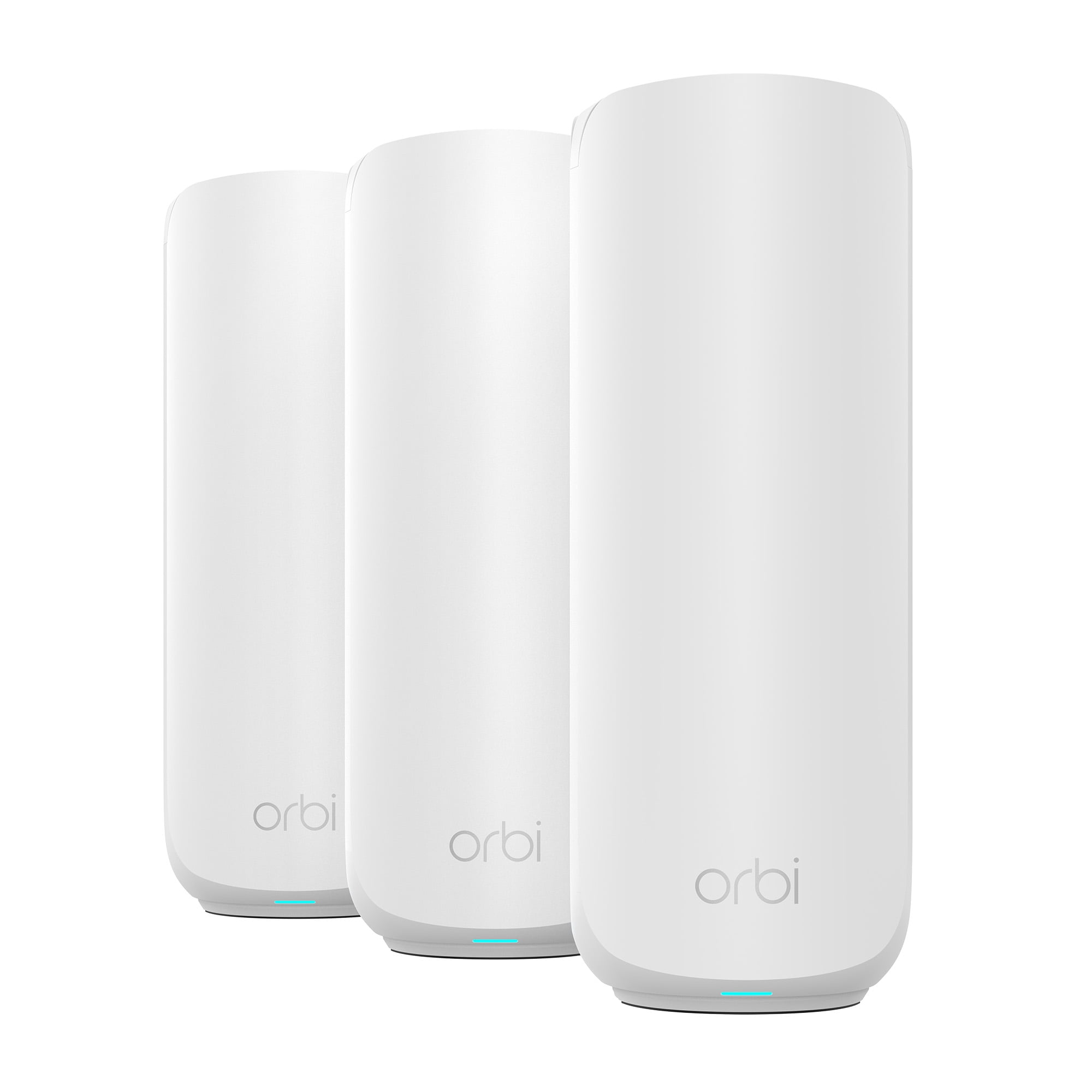 NETGEAR Orbi 260 Series Dual-band WiFi 7 Mesh Network System for Home –(RBE263) – Wireless Router + 2 Extenders, Security Features, 3.6 Gbps, Covers 5,000 Sq. ft., 70 Devices, 2.5GB Internet Port
