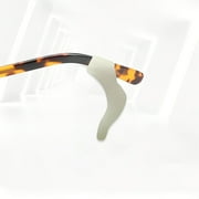 Anti-Slip Glasses Grips, Silicone Ear Hooks for Eyeglasses Sunglasses, Non Slip Retainer Black