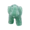 thumbnail image 2 of Elefante de jade natural Ecomeon 2 pulgadas, 2 of 6
