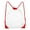 Red, variant on Eosunjian Clear Waterproof PVC Drawstring Bag Adjustable Large Capacity Stadium Travel Beach Storage Backpack Outdoor Supplies
