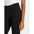 thumbnail image 4 of Time and Tru Women's High-Rise Ankle Knit Leggings, Available in 1, 2, and 3-Packs, 27" Inseam, Sizes S-XXXL, 4 of 5