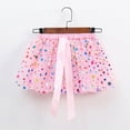 thumbnail image 4 of NOLDARES Toddler Baby Girl Tutu Tulle Layered Ruffle Skirt for Little Gig Girls 6 Months-10T(Watermelon Red,2-4 Years), 4 of 5
