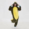 thumbnail image 7 of Uaswgudfs Adult Fluffy Hooded Animal Onesie Pajamas Cozy Sleepwear Bunny Costume Loungewear for Women, 7 of 7