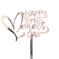 thumbnail image 3 of Nvzi 10pcs Happy Mother's Day Cake Topper Mom Letter Cake topper Pink, Decorative Party Cake Decoration for Mother's Day(Rose Gold I), 3 of 4