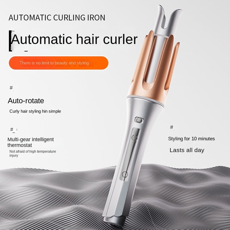 Scheri Automatic Curling Iron 1 inch with 3 Temperatures Fast Heating, 2-Way Rotation, Automatic Shut-Off, Anti-Scald, Anti-Tangle Rotating for Hair Styling
