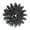 Black, variant on Spiky Massage Ball Portable Foot Massage Ball for Neck Feet Soles Head Face Green