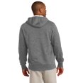 thumbnail image 2 of Sport-Tek Full Zip Hooded Sweatshirt-4XL (Vintage Heather), 2 of 6