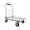 silver, variant on 2000 lbs Heavy Duty Platform Truck Cart 36in x 24in Steel Flatbed Dolly with 6in Swivel Wheels and Brakes Foldable Handle Utility Cart for Warehouse Garage Moving Silver
