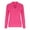 Hot Pink-Sweaters, variant on AGWOLF Ribbed Knit Sweater for Women Slim Lapel V Neck Jumper Tops Casual Lightweight Solid Basic Pullover
