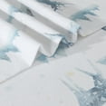 thumbnail image 4 of Sleepdown 100% Cotton Flannel Sheets Cal King Size Bed Sheets Set with Deep Pockets, Brushed Flannel with Elastic Fitted Sheet Set, Soft & Cozy Sheets - 4 Piece Bedding and Pillowcase set, Stag, 4 of 8