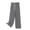 Silver, variant on Staron Women's Casual Pants Elastic Waist Drawstring Striped Lounge Comfy Relaxed Loose Fit Long Pants with Pockets, White XL