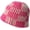 Rose Red, variant on CoCopeaunts Plaid Beanies Hat Two-Colors Fashion All-Match Street Women Knitted Cap Autumn Winter Warm Thick Bucket Hats for Men