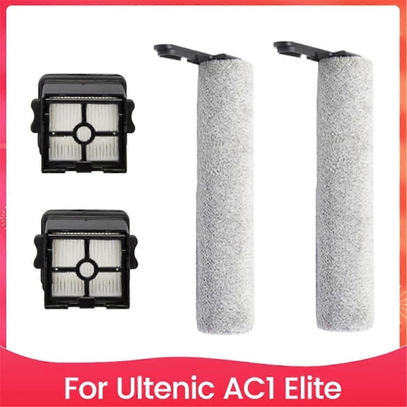 For Ultenic AC1 Elite Wet Dry Vacuum Cleaner Brush Roller & Hepa Filter Replacement Parts Household