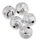 thumbnail image 3 of Piezas Sueltas perfecl para joyas Collar de DIY Plata Granos sueltos redondos, 3 of 7