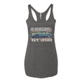 thumbnail image 2 of Wild Bobby Ford Shelby GT350 Retro Colorshift Women Tri-Blend Racerback Tank Top, 2 of 6