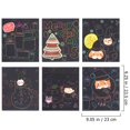 thumbnail image 2 of Creative Christmas Themed Scratch Off Cards Educational Toys Party Favors, 2 of 9