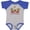 Baseball Heather and Royal, variant on Inktastic Twins 1st Birthday Bears Boys or Girls Baby Bodysuit