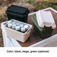 thumbnail image 4 of Caja de almacenamiento al aire libre de 1,1 L, tarros de condimentos para acampar, caja de almacenamiento portátil, 4 of 7