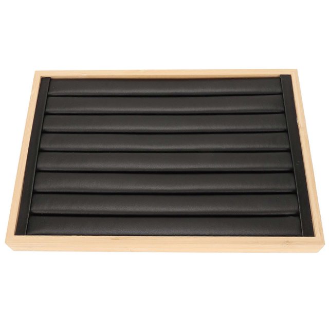 Stackable Jewelry Tray Storage Organizer Display Stand Storage Box 7 Tiers Black