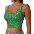 thumbnail image 2 of Balery Tennis Rockets And Balls Sujetadores deportivos con espalda cruzada para mujer, acolchados, sin costuras, de alto impacto, ideales para yoga, gimnasio, entrenamiento y fitness.-Medium, 2 of 8