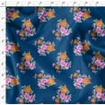 thumbnail image 4 of Soimoi Cotton Cambric Fabric Florals Floral Decor Fabric Printed Yard 42 Inch Wide, 4 of 6