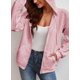 thumbnail image 2 of Sudadera con capucha SHEWIN Oversized Waffle Knit Rosa para mujer, 2 of 8