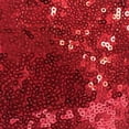 thumbnail image 4 of Your Chair Covers - 14 x 108 Inch Glitz Sequin Table Runner Red, 4 of 4