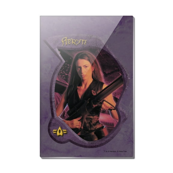 Farscape Aeryn Sun Peacekeeper Rectangle Acrylic Fridge Refrigerator Magnet