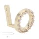 thumbnail image 2 of Decoración De Dientes De Hip Hop Mayúscula En Forma De Diente De Hip Hop Halloween Hip Hop Decoración Dientes Brace Accesorio Oro ANGGREK Otros, 2 of 8