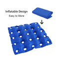 thumbnail image 3 of XIBUFE Inflatable Pressure Relief Cushion,Square Air Mattress with Holes,Anti-Bedsores Seat Cushion, 3 of 5