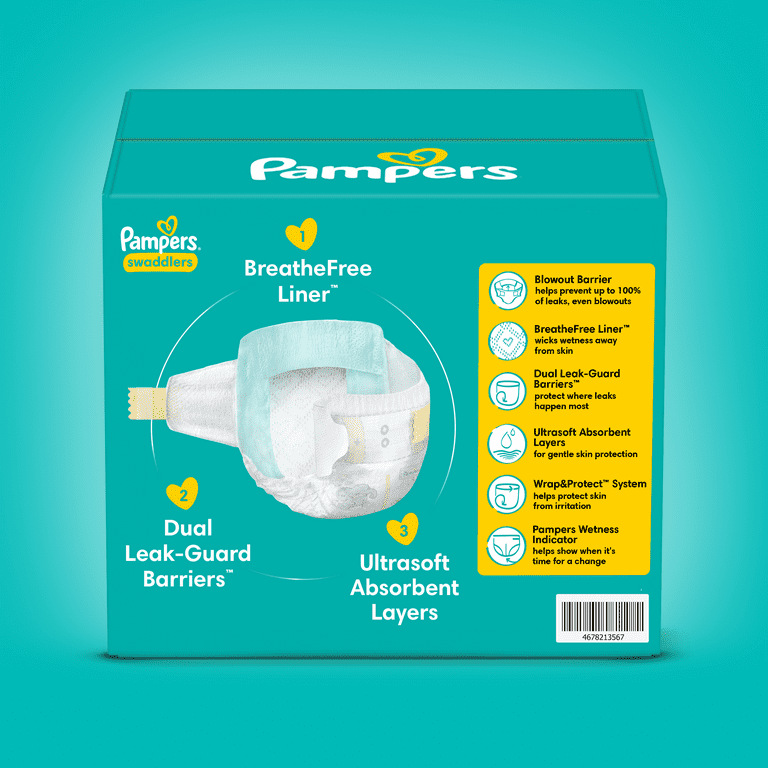 Pampers Swaddlers Diapers, Size 6, 80 Count (Select For, 40 OFF