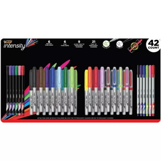 24 Colors Alcohol Markers Set,Dual Tip Kids Adult Coloring