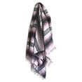 thumbnail image 5 of Del Mex Authentic Mexican Blanket, Woven in Mexico, 70" x 50" Falsa for Outdoors (Pink), 5 of 7
