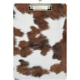 thumbnail image 2 of Coolnut Cow Clipboard, Acrylic Standard A4 Letter Size Clip Board with Low Profile Clip for Office, Classroom, Doctor, Nurse and Teacher, 12.5"x9", 2 of 7
