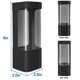 thumbnail image 3 of Cup Dispenser, Wall Mount Water Cooler Cup Holder Fit 3-5oz Small Cups, Pull Type Cups Holder for Home,Office, Hospital, 3 of 5