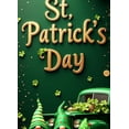 thumbnail image 5 of LUUFILx St. Patrick's Day Background Gnome Backdrop Party Supplies Decorations Banner Photography Props Festival Celebration Decor, 5 of 9