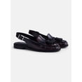 thumbnail image 2 of No Boundaries Women's Slingback Tassel Loafers, 2 of 5