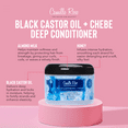thumbnail image 4 of Camille Rose Black Castor Oil & Chebe Strengthen & Replenish All Ages Deep Conditioner  with African Chebe & Castor Oil, 8oz, 4 of 7